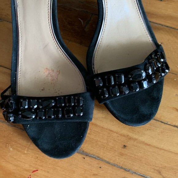 Michael Kors Black Patent Leather Ankle-Strap Heels - Picture 3 of 7